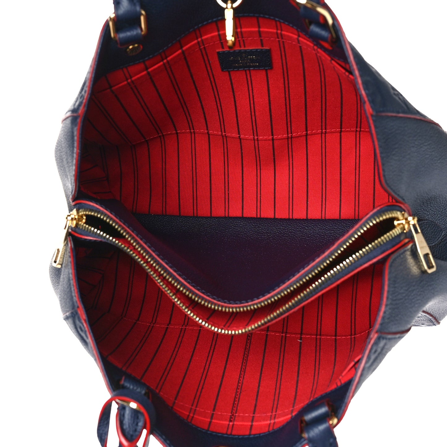 Empreinte Montaigne MM Marine Rouge