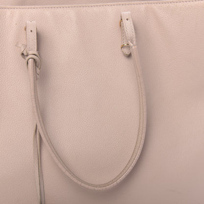 Balenciaga Grained Calfskin Gold Metallic Edge Hardware Papier A4 Tote Rose Poudre 18 of 25