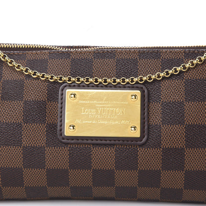Louis Vuitton Damier Ebene Eva Clutch 10 of 11