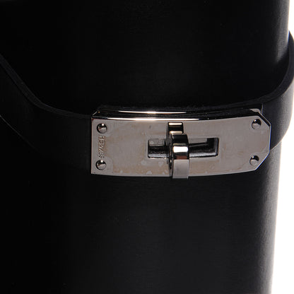 Hermes Box Jumping Boots 36 Black 7 of 8