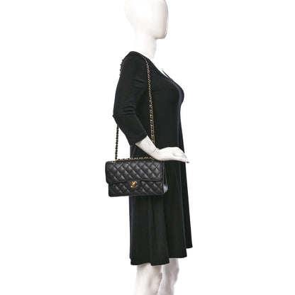 Chanel Caviar Quilted Small Double Flap Black 2 of 11