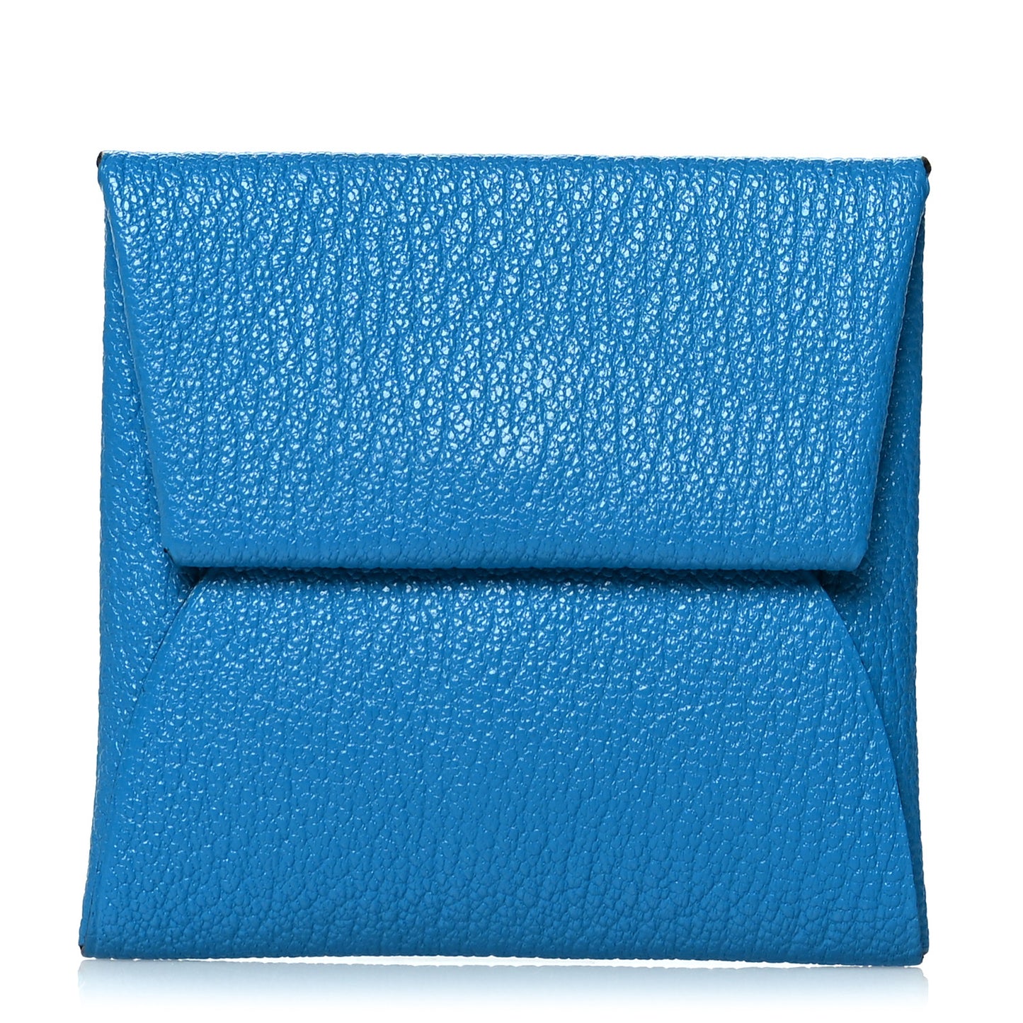 Chevre Mysore Bastia Verso Coin Purse Bleu Frida Cuivre