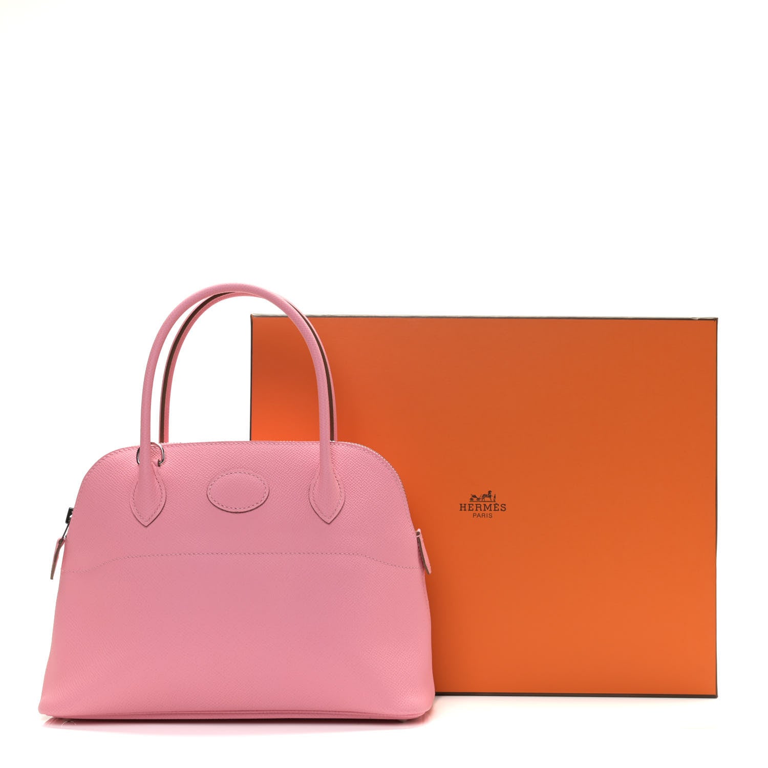 Hermes Epsom Bolide 27 Rose Confetti 15 of 15