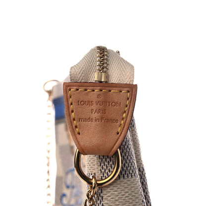 Louis Vuitton Damier Azur Summer Trunks Forte Dei Marmi Mini Pochette Accessories 5 of 6