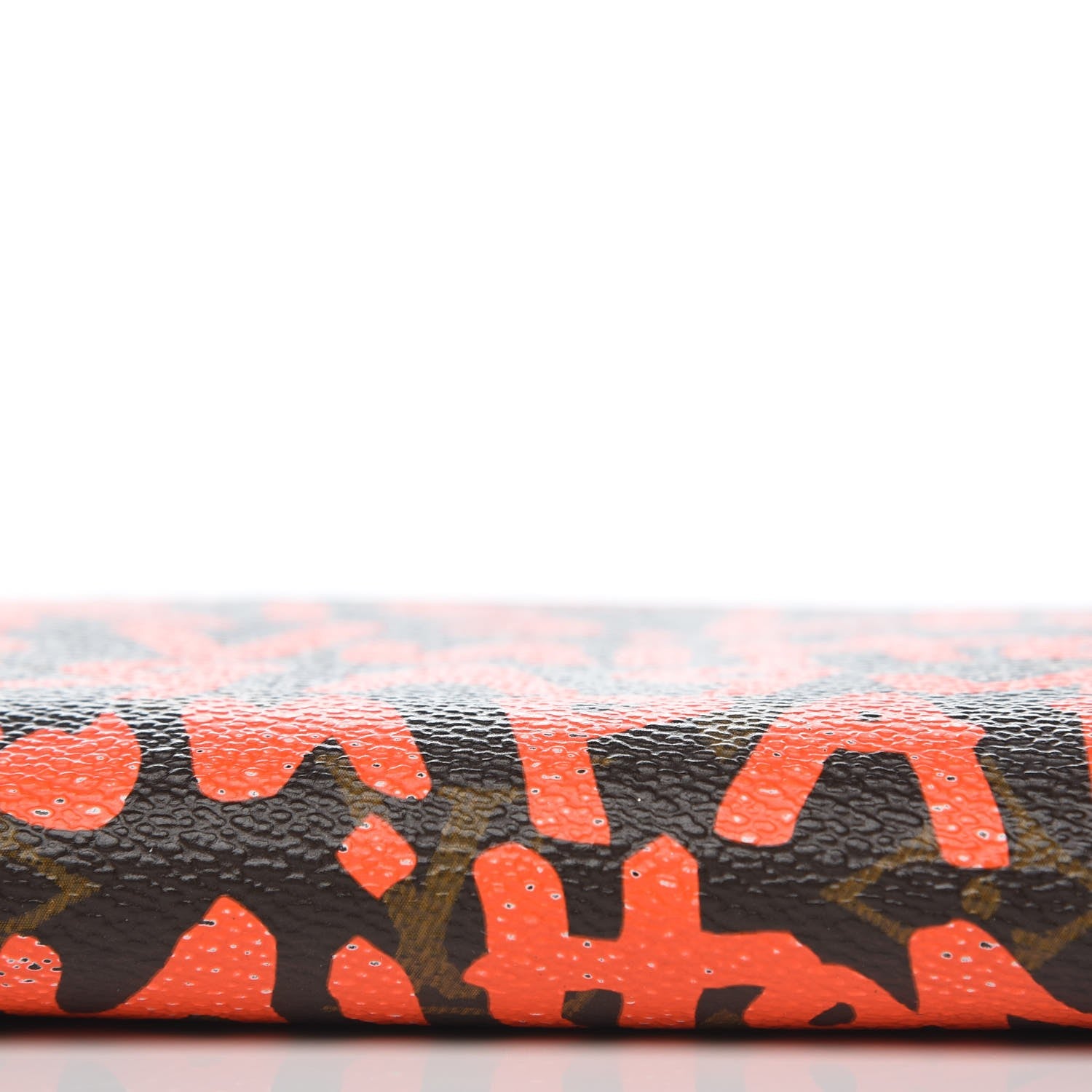Louis Vuitton Monogram Graffiti Zippy Wallet Orange 9 of 13