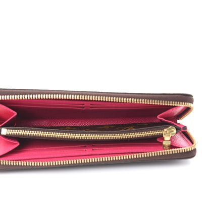 Louis Vuitton Monogram Clemence Wallet Hot Pink 5 of 10