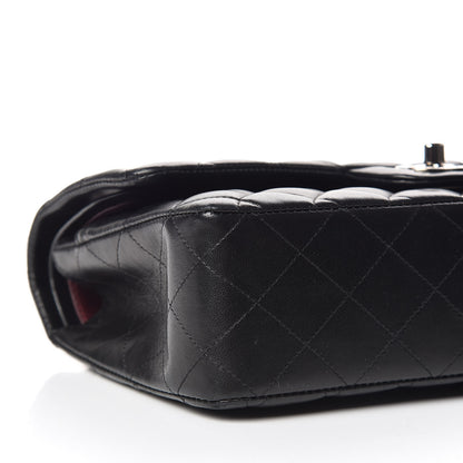Chanel Lambskin Quilted Medium Double Flap Black 6 of 11