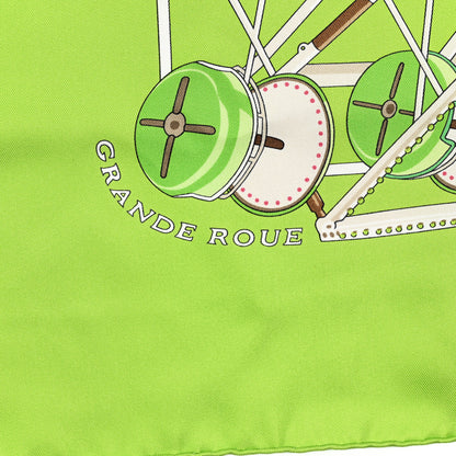 Hermes Silk Grande Roue Scarf 90 2 of 6