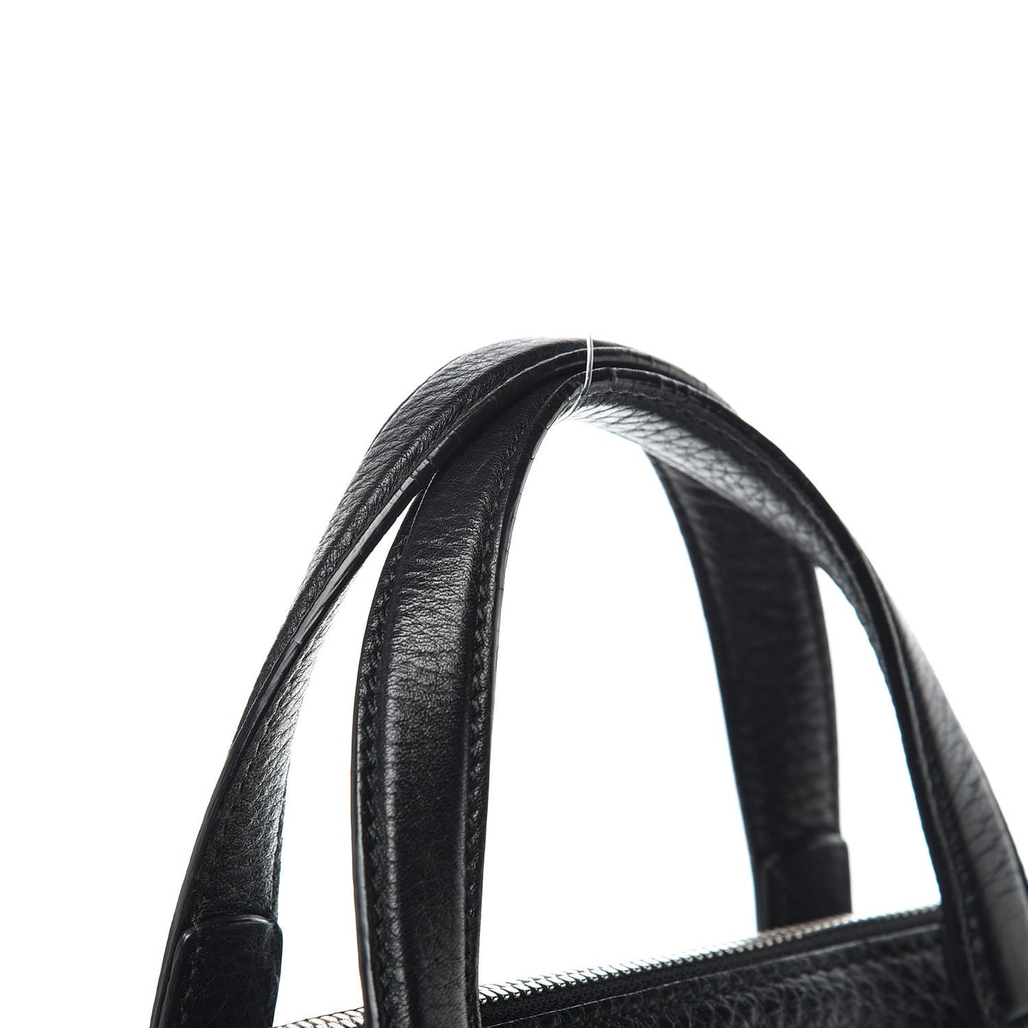 Pebbled Calfskin Soho Briefcase Black