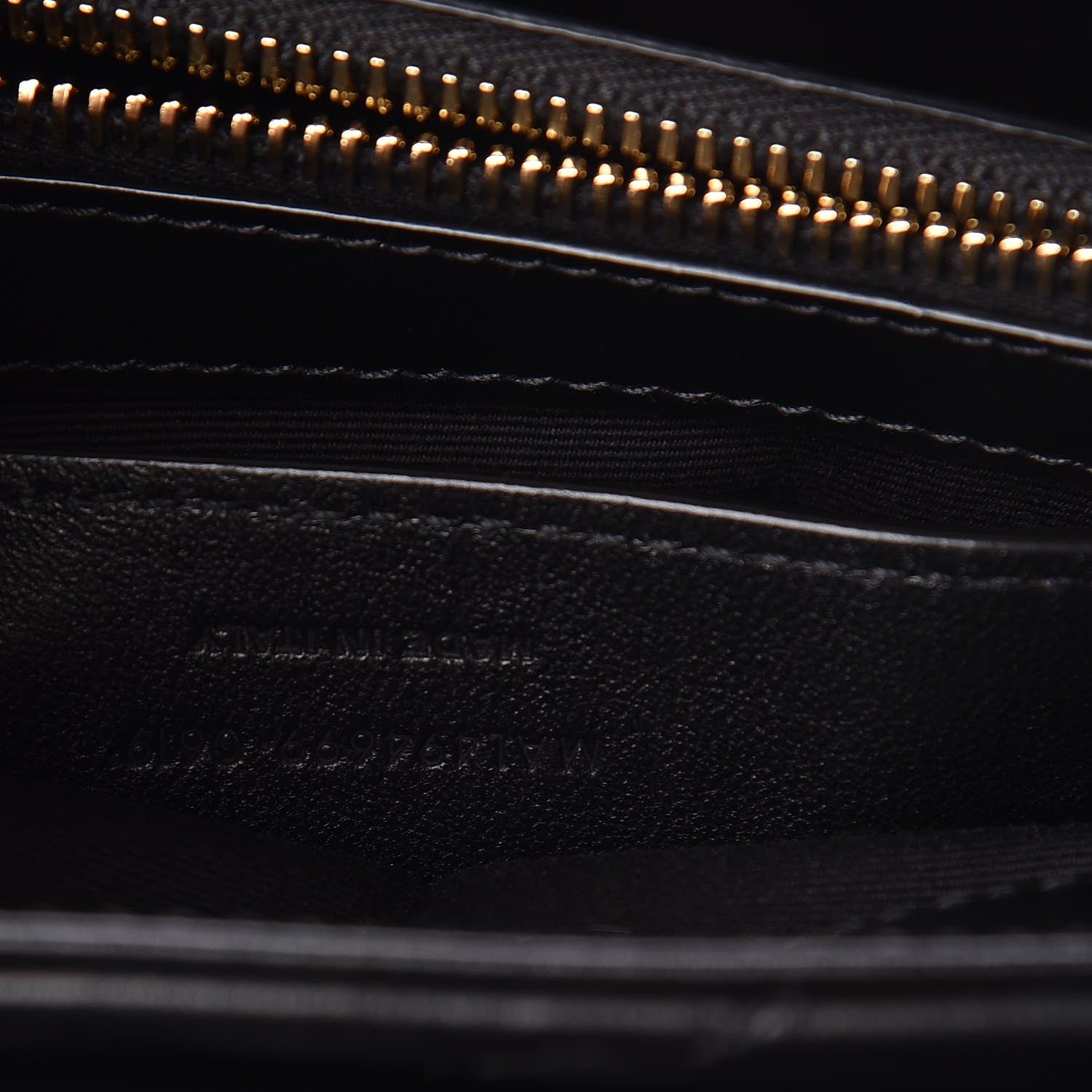 Saint Laurent Calfskin Y Quilted Monogram Small Loulou Chain Satchel Black 8 of 11