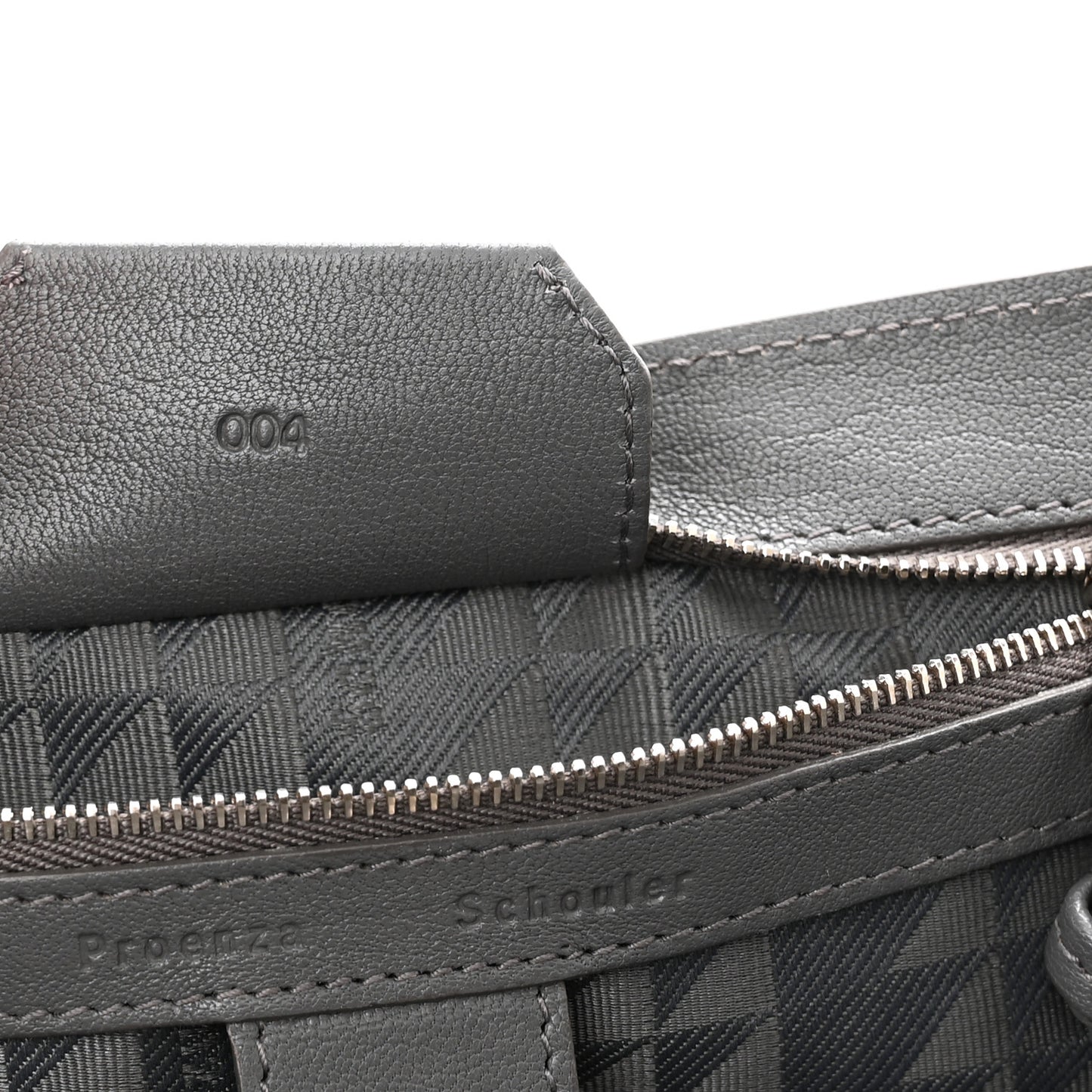 Lambskin Medium PS1 Satchel Heather Grey