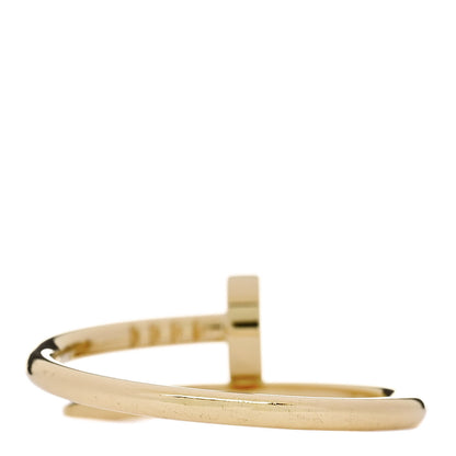 Cartier 18K Yellow Gold Small Juste Un Clou Ring 55 7.25 3 of 5