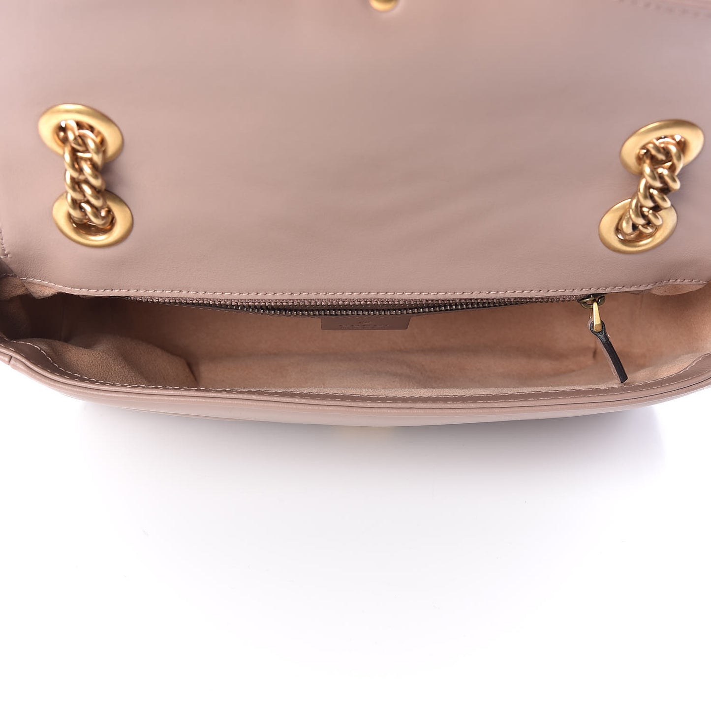 Calfskin Matelasse Small GG Marmont Shoulder Bag Porcelain Rose