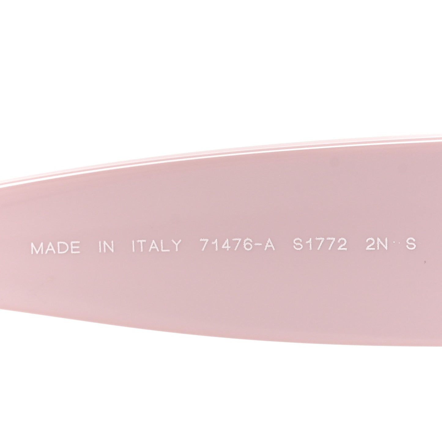 Acetate Shield Sunglasses 71476A Pink