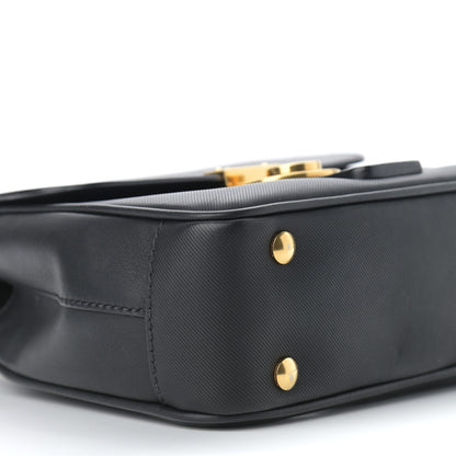 Burberry Trench Calfskin Mini DK88 Top Handle Bag Black 9 of 11