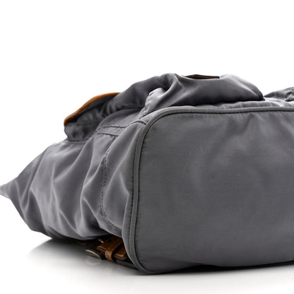 Prada Nylon Vela Backpack Ardesia 9 of 21