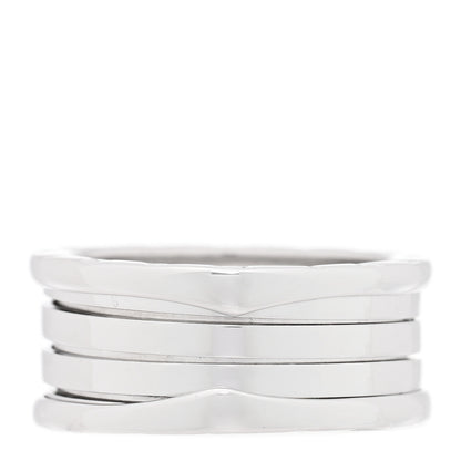 Bulgari 18K White Gold B.Zero1 Three-Band Ring 61 9.5 1 of 4