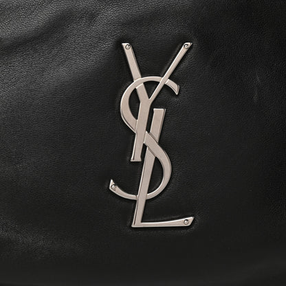 Saint Laurent Calfskin Monogram Belt Bag Black 8 of 11