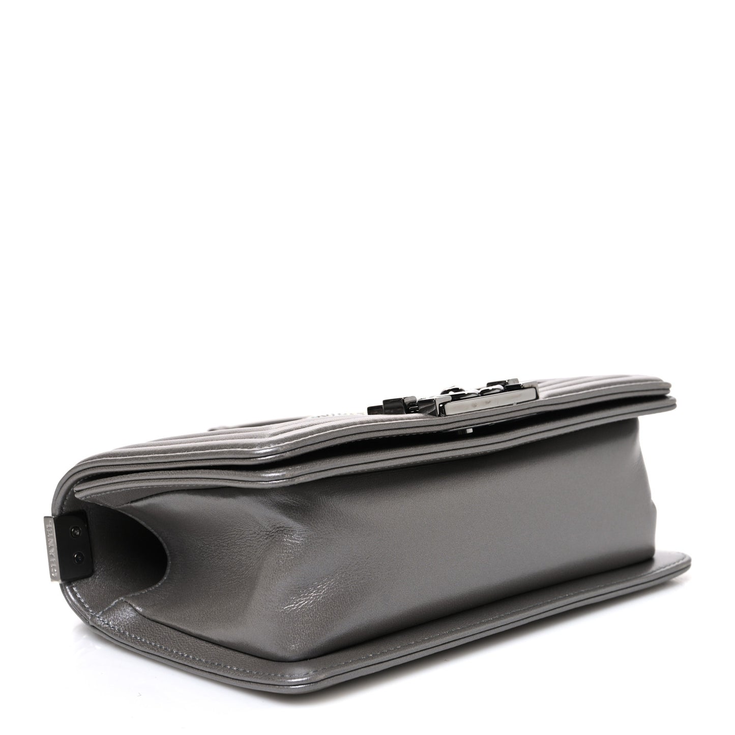 Galuchat Stingray Small Boy Flap Silver
