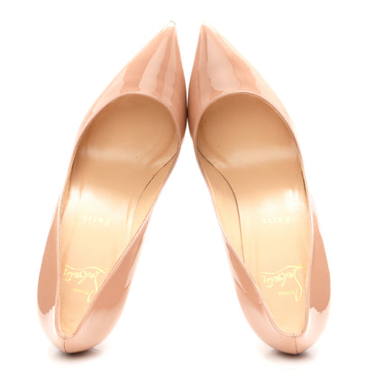 Christian Louboutin Patent Pigalle 85mm Pumps 40 Nude 2 of 9