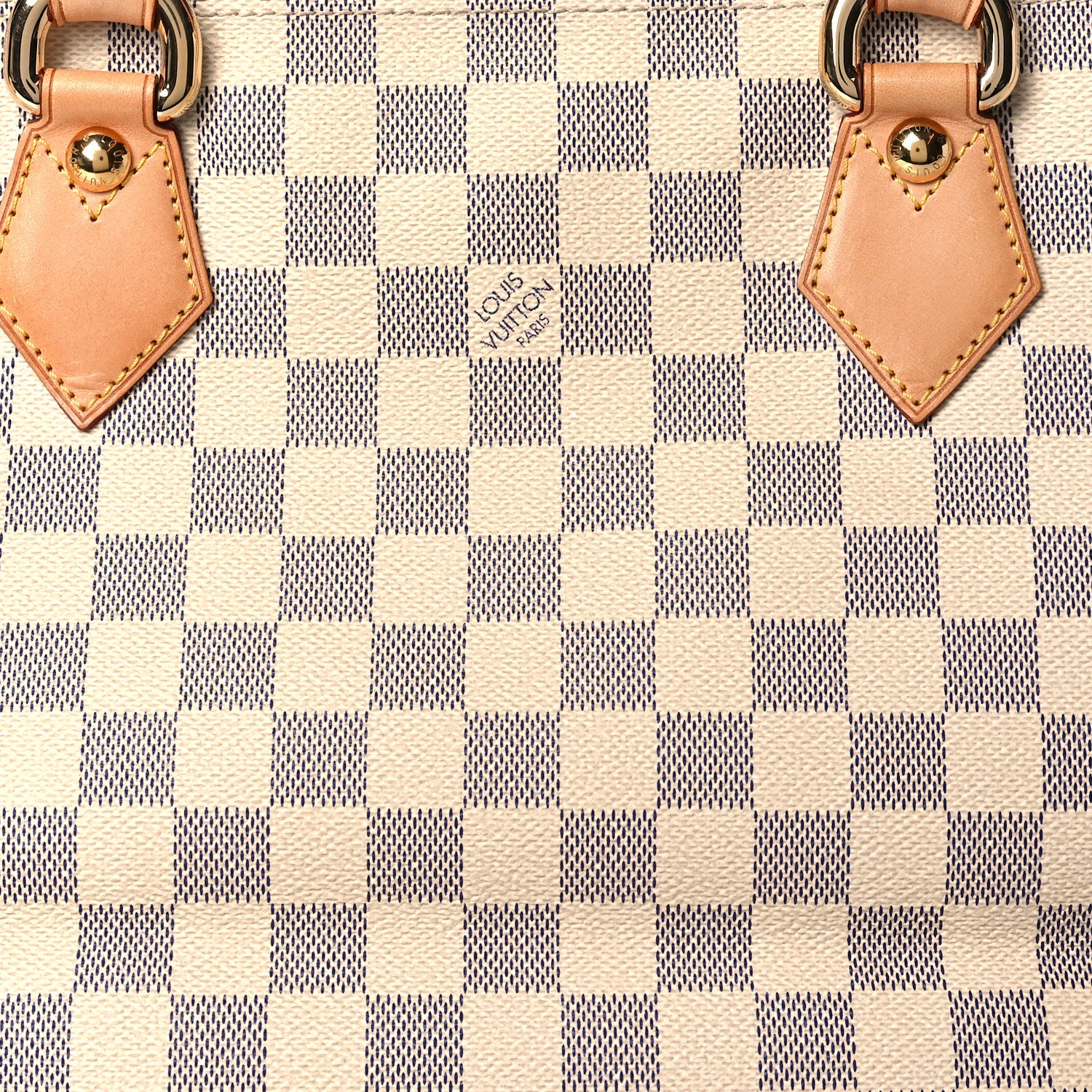 Louis Vuitton Damier Azur Saleya MM 7 of 10