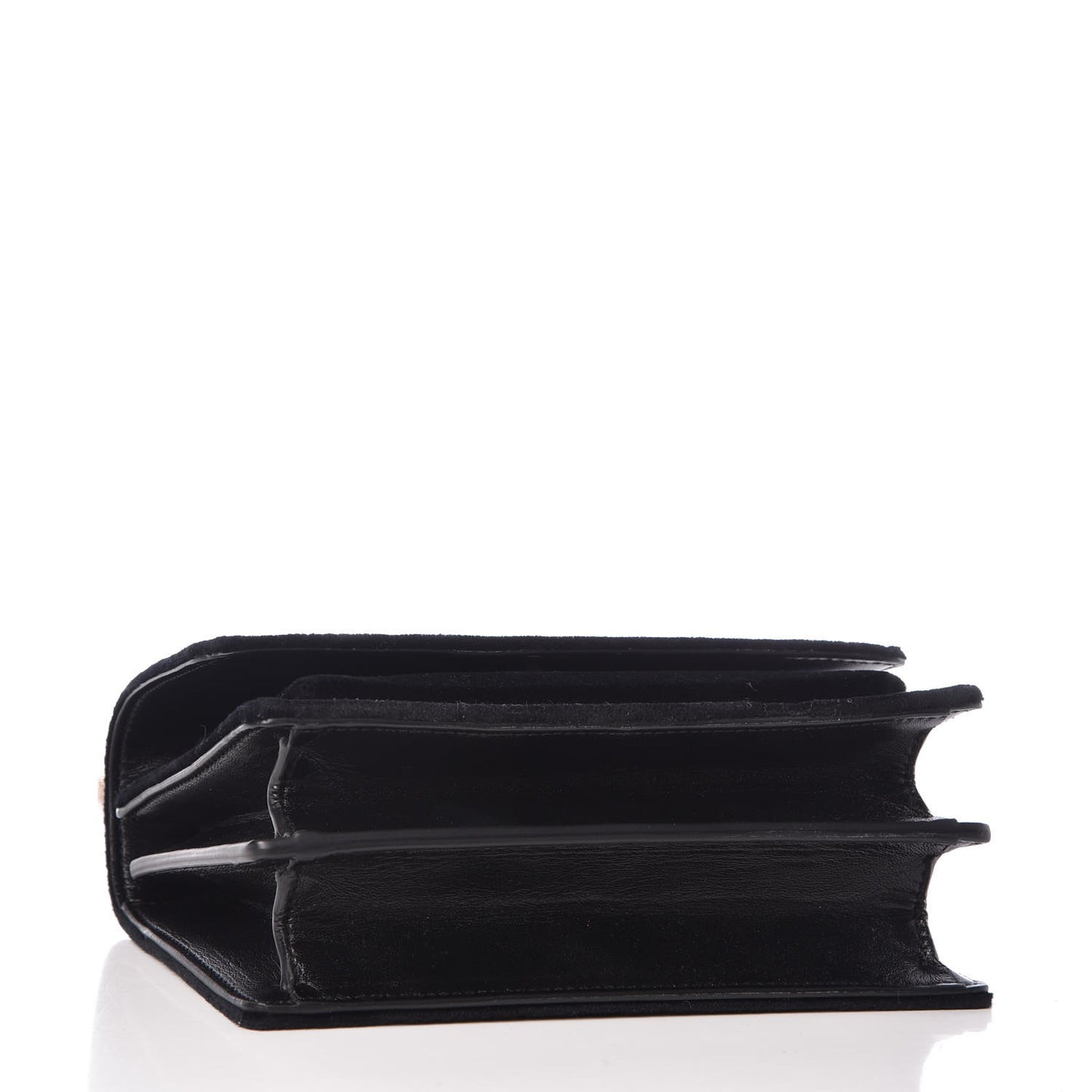 Velvet Small Monogram Sunset Black