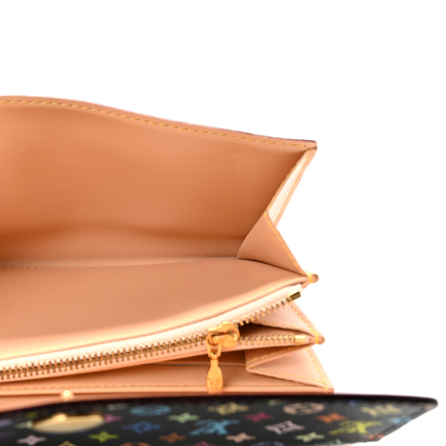 Monogram Multicolor Sarah Wallet Black