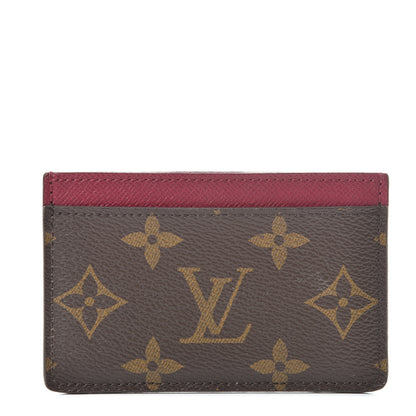 Louis Vuitton Monogram Card Holder Fuchsia 1 of 7