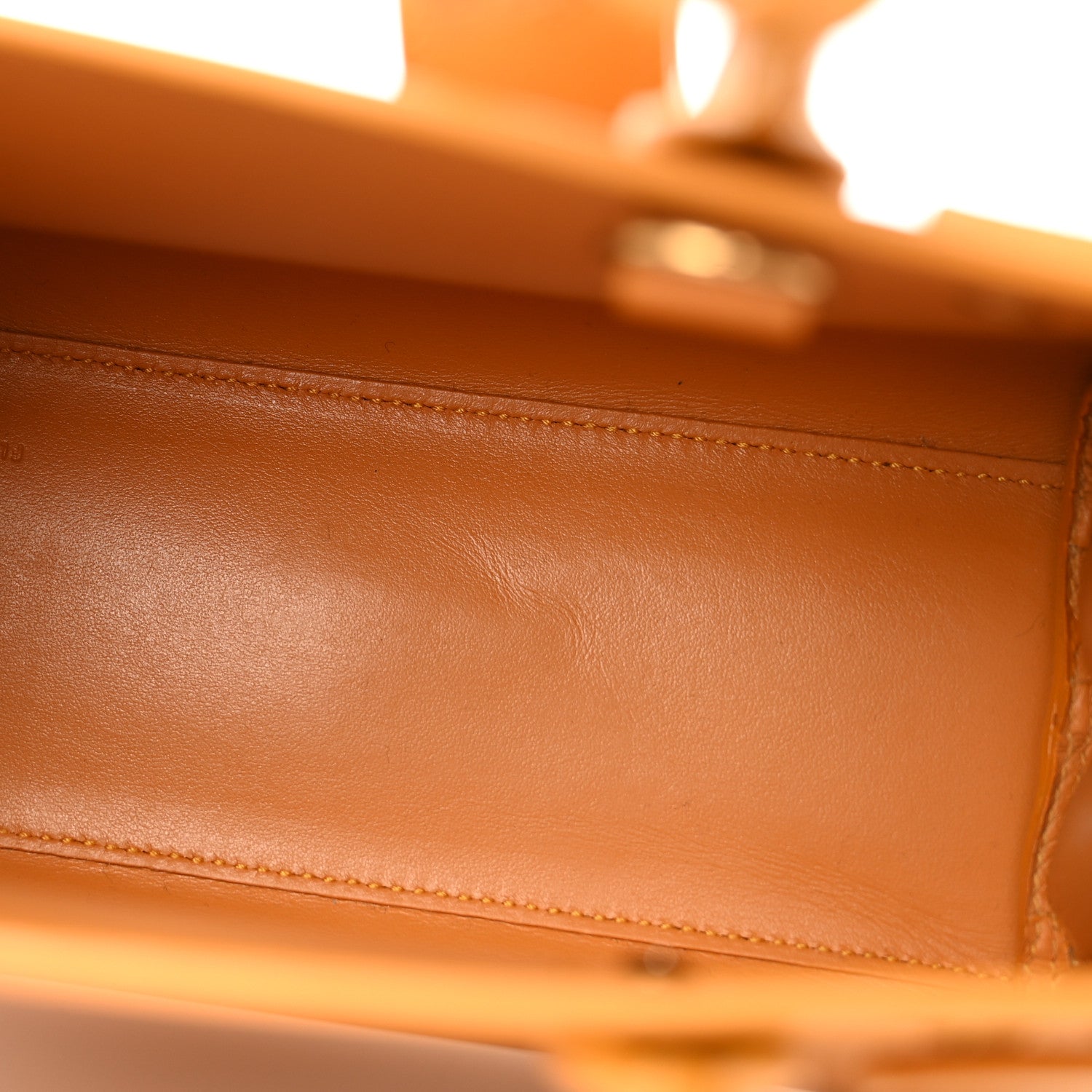 Saint Laurent Calfskin Nano Sac De Jour Senape Yellow 5 of 10