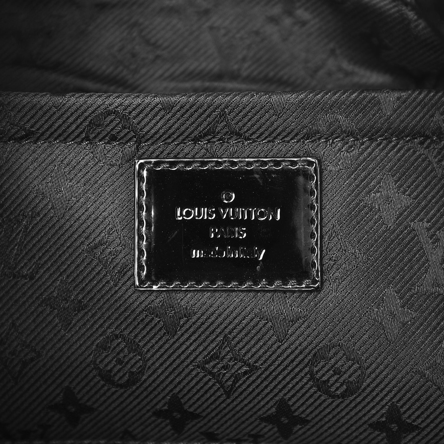 Jacquard Quilted Monogram Altair Clutch Marine