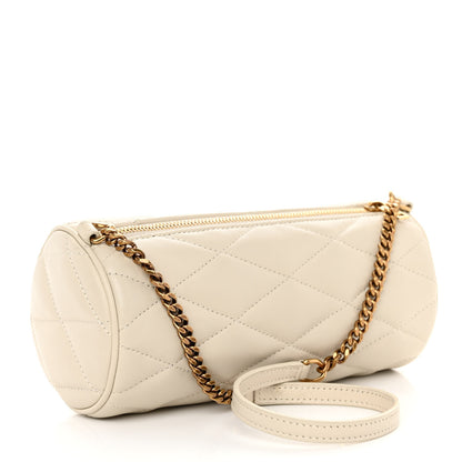 Saint Laurent Lambskin Monogram Mini Sade Tube Bag Crema Soft 3 of 9