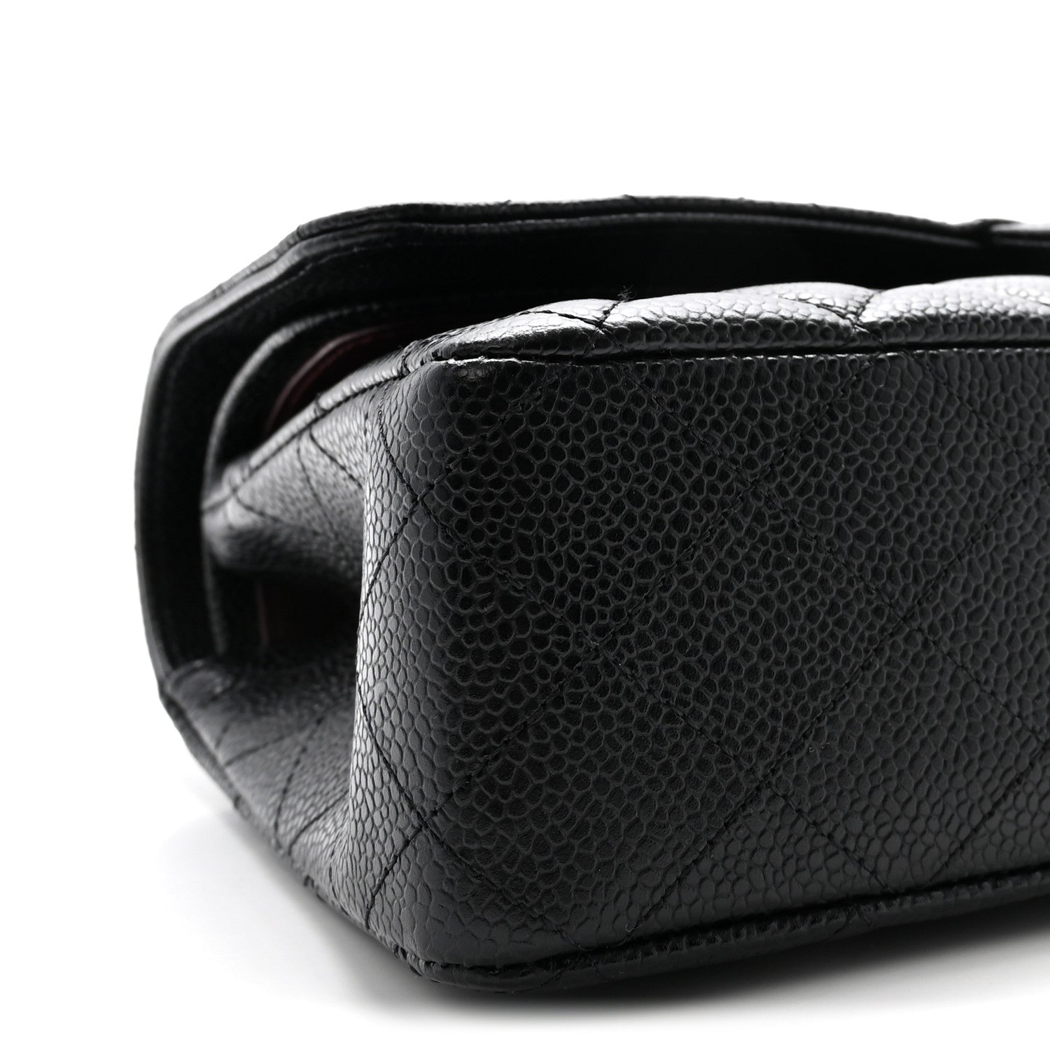 Chanel Caviar Quilted Medium Double Flap Black 9 of 10