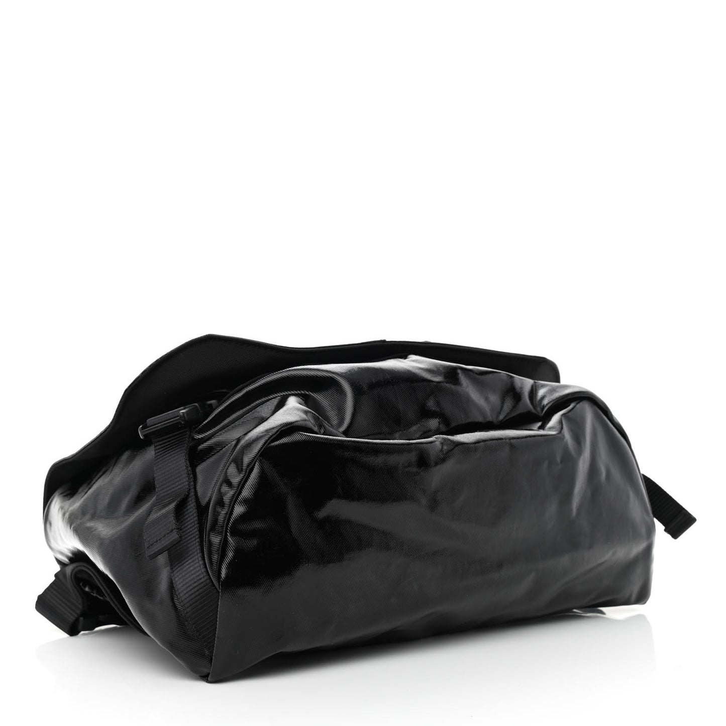 Coated Canvas Sport Messenger Black