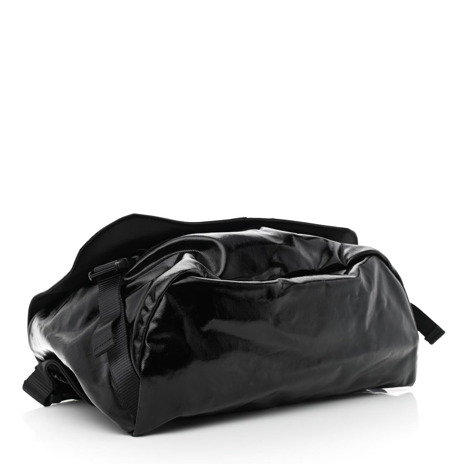 Chanel Coated Canvas Sport Messenger Black 3 of 8