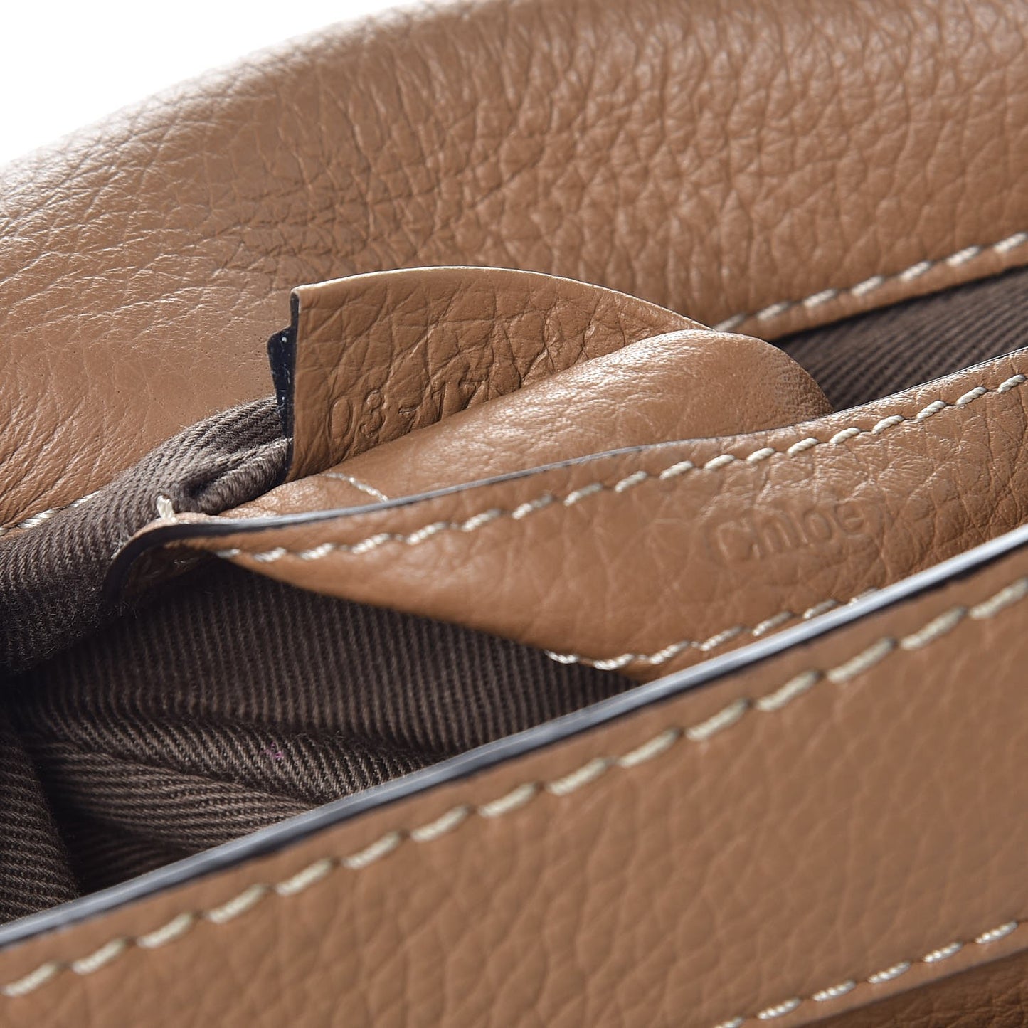 Calfskin Mini Marcie Round Crossbody Bag Nut