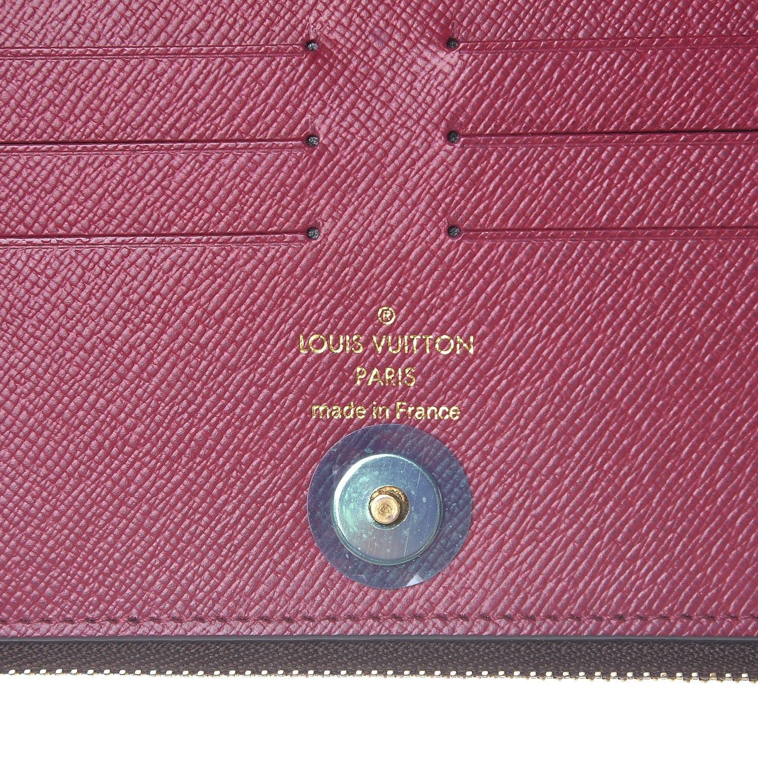 Louis Vuitton Monogram Adele Wallet Fuchsia 6 of 8