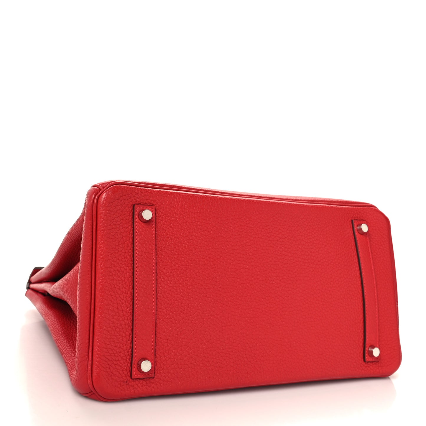 Taurillon Clemence Birkin 35 Rouge Casaque