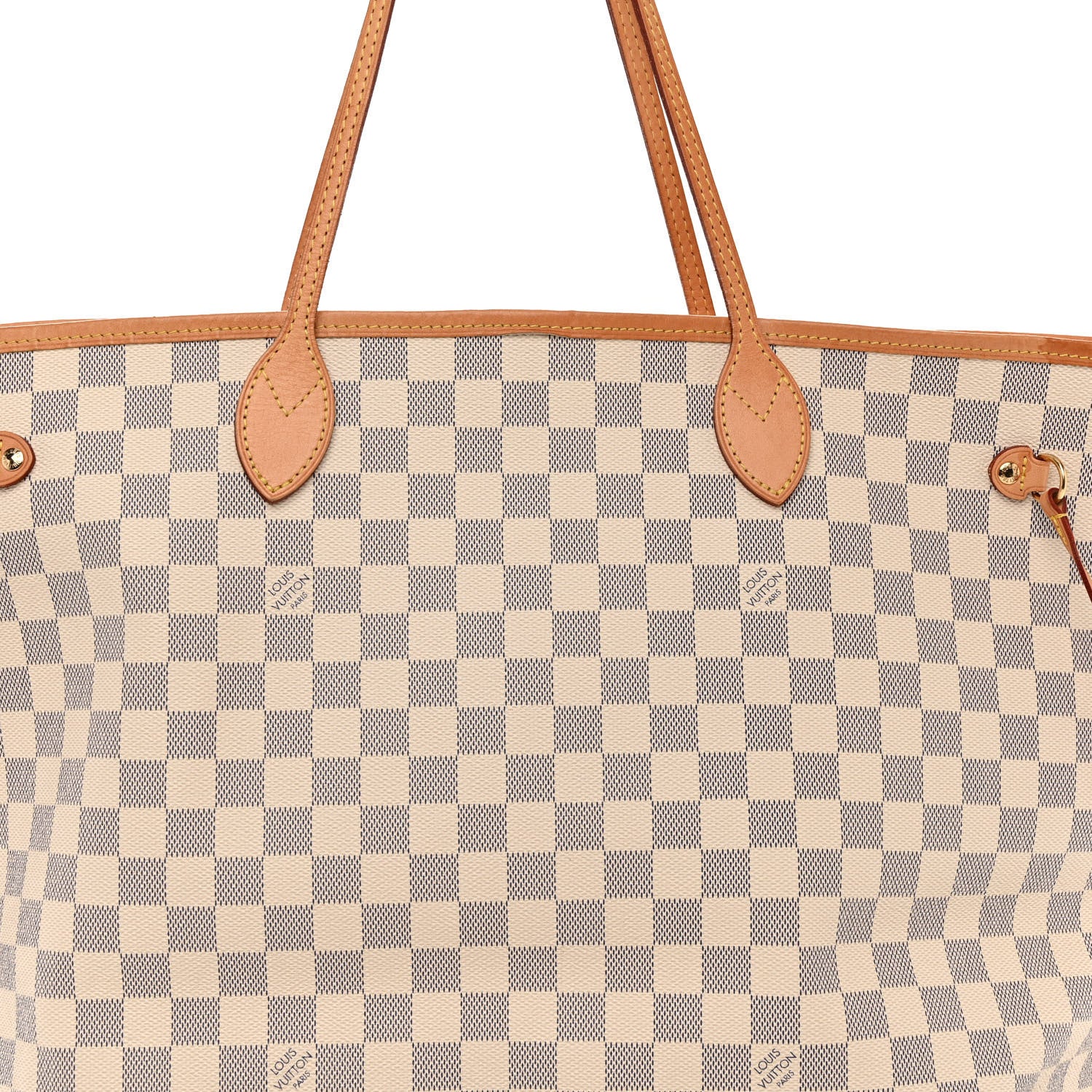 Louis Vuitton Damier Azur Neo Neverfull GM Rose Ballerine 7 of 11