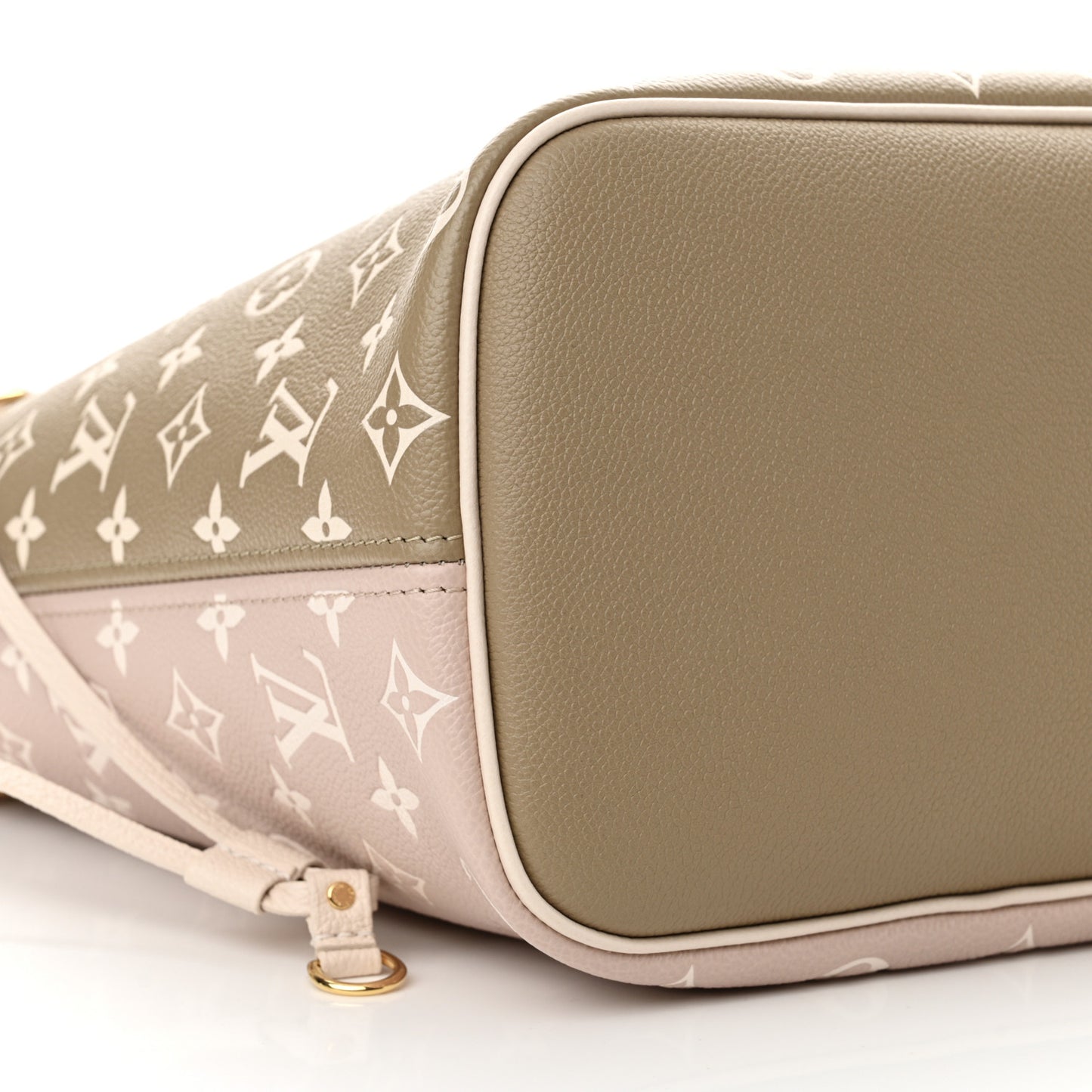 Empreinte Monogram Spring In The City Neverfull MM Kaki Beige Cream