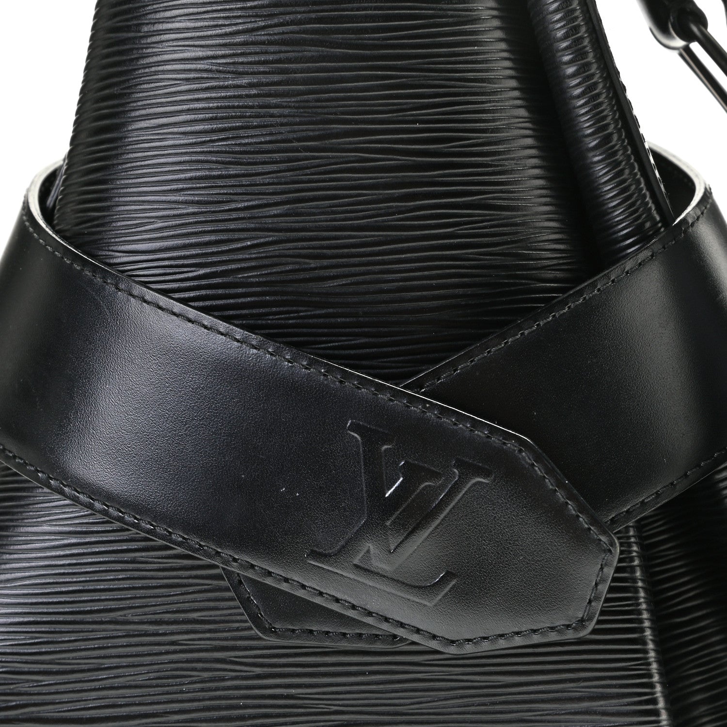 Louis Vuitton Epi Sac D'Epaule Black 9 of 10