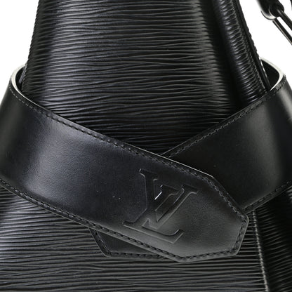 Louis Vuitton Epi Sac D'Epaule Black 9 of 10