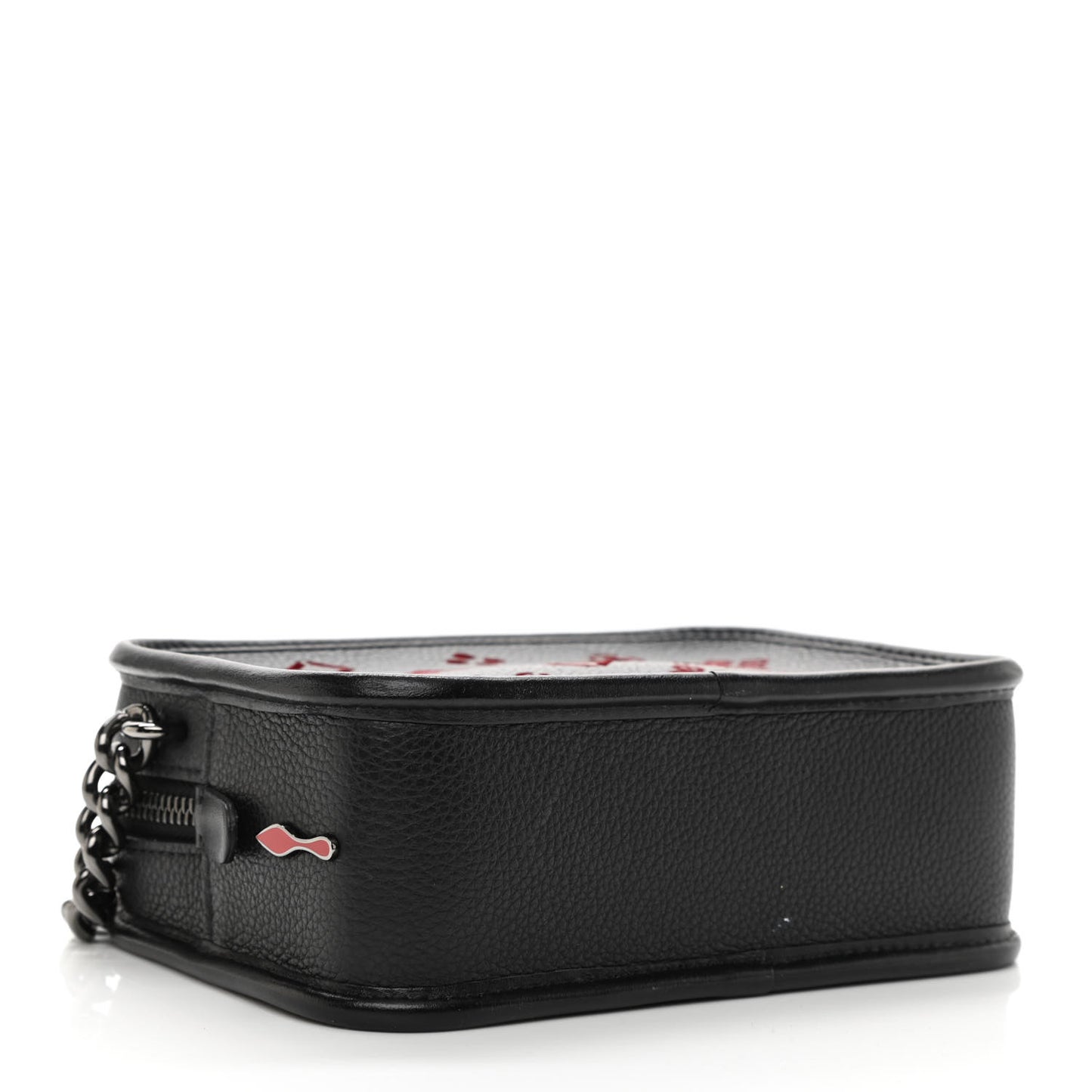 Calfskin Small Radioloubi Black