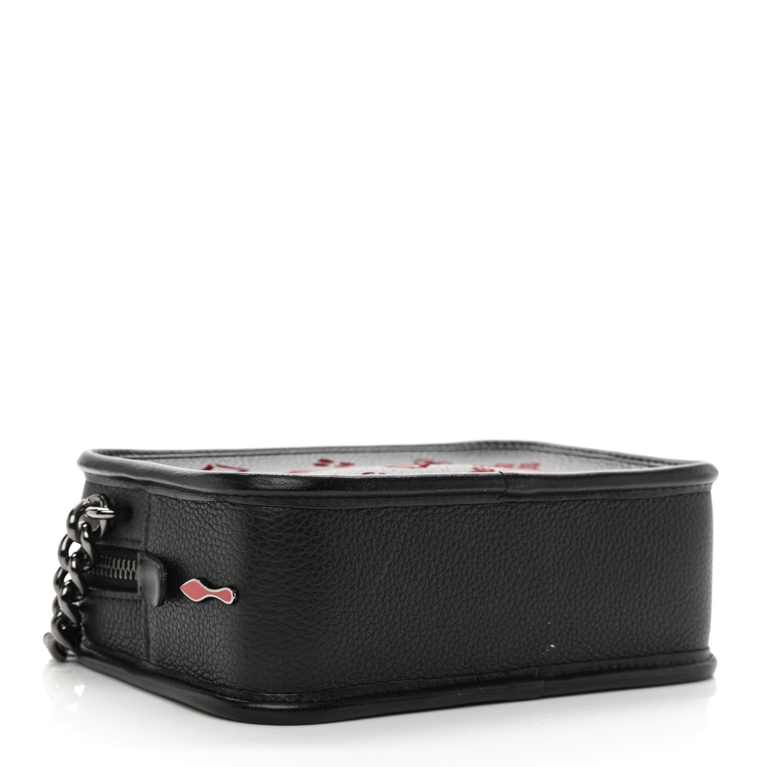 Christian Louboutin Calfskin Small Radioloubi Black 4 of 10