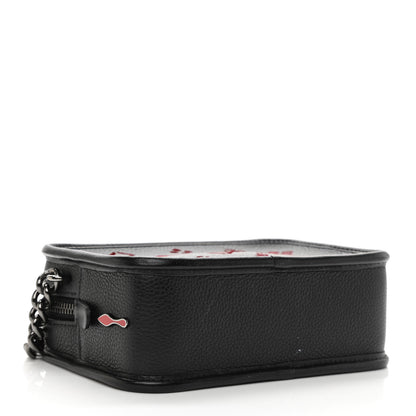 Christian Louboutin Calfskin Small Radioloubi Black 4 of 10