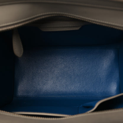 Celine Smooth Calfskin Interstice Micro Luggage Light Taupe 5 of 13