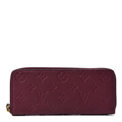 Louis Vuitton Empreinte Clemence Wallet Raisin 1 of 11