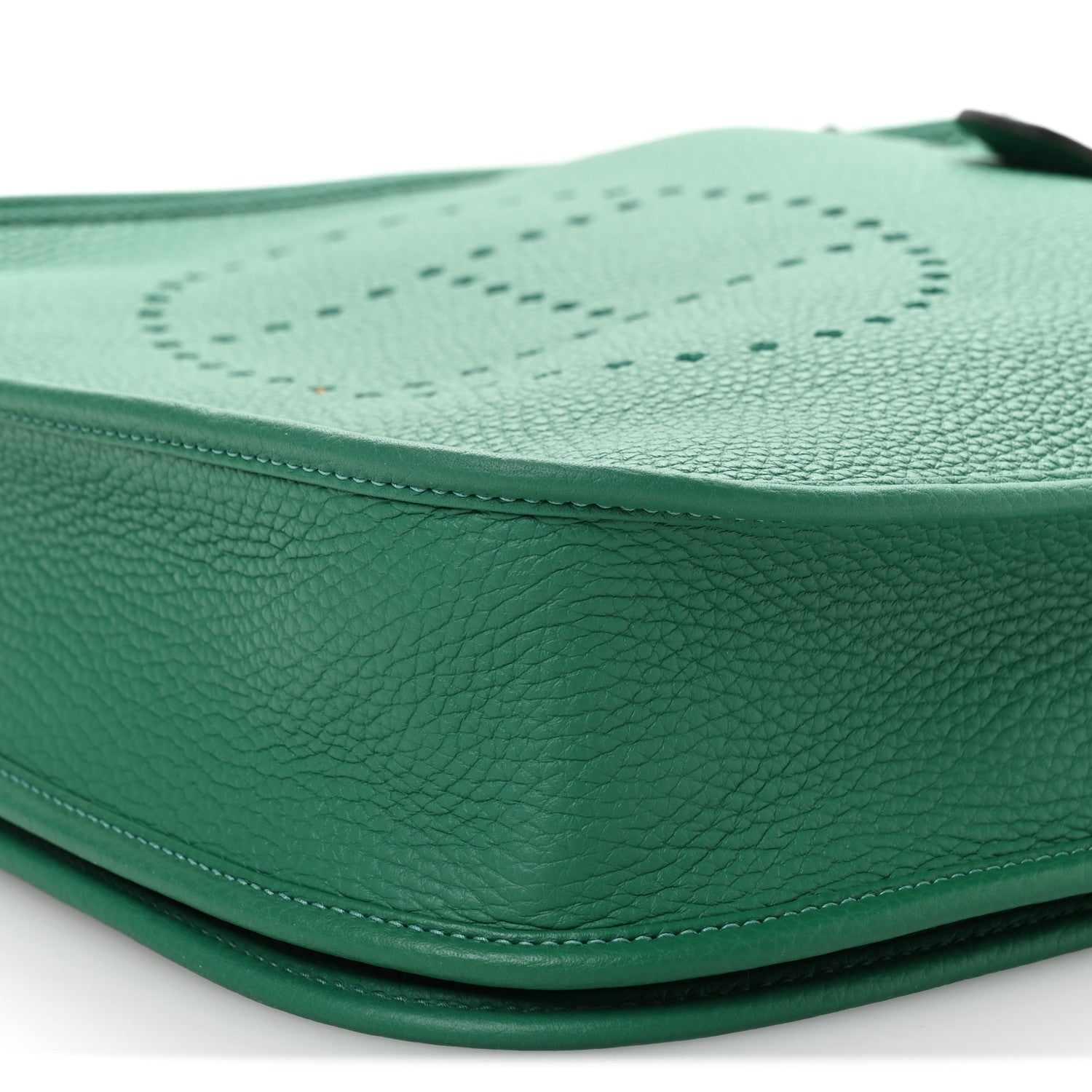 Hermes Taurillon Clemence Evelyne III PM Vert Vertigo 10 of 11