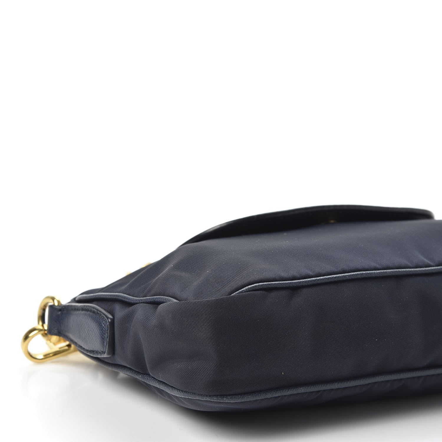 Prada Tessuto Nylon Saffiano Crossbody Bag Navy 5 of 8