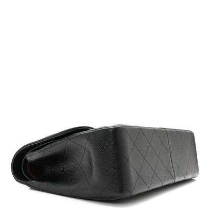 Chanel Caviar Quilted Jumbo Double Flap Black 4 of 11