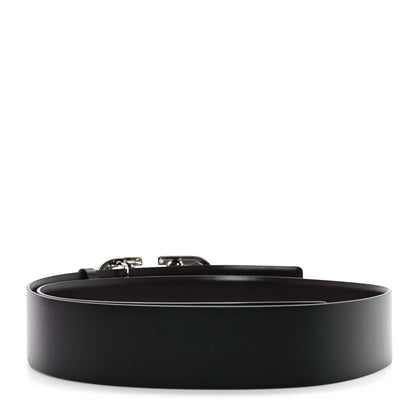 Valentino Garavani Calfskin VLogo Signature 40mm Belt 85 34 Black 2 of 6